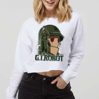 Creature Commandos G.I. Robot Showcase Cropped Pullover Crew