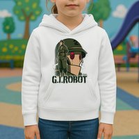 Creature Commandos G.I. Robot Showcase Kids Hoodie