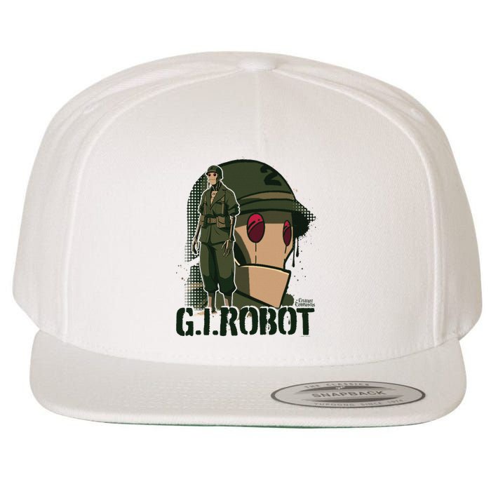 Creature Commandos G.I. Robot Showcase Wool Snapback Cap