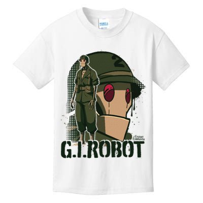 Creature Commandos G.I. Robot Showcase Kids T-Shirt