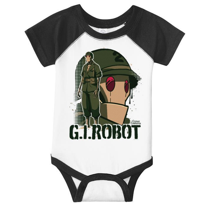 Creature Commandos G.I. Robot Showcase Infant Baby Jersey Bodysuit