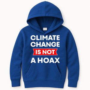 Climate Change Gift Kids Hoodie