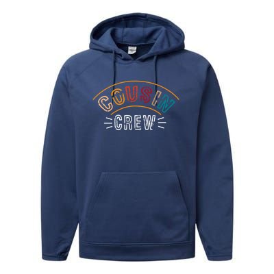 Cousin Crew Gift Performance Fleece Hoodie