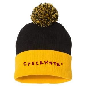 Checkmate Conan Gray Pom Pom 12in Knit Beanie