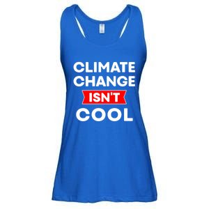 Climate Change Gift Ladies Essential Flowy Tank