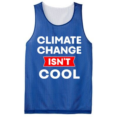 Climate Change Gift Mesh Reversible Basketball Jersey Tank