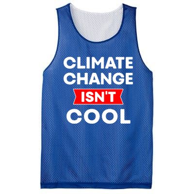 Climate Change Gift Mesh Reversible Basketball Jersey Tank