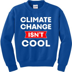 Climate Change Gift Kids Sweatshirt