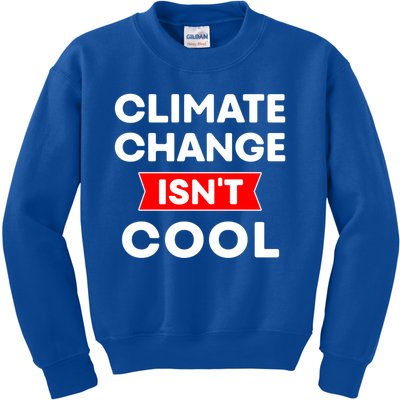 Climate Change Gift Kids Sweatshirt