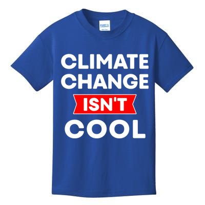 Climate Change Gift Kids T-Shirt