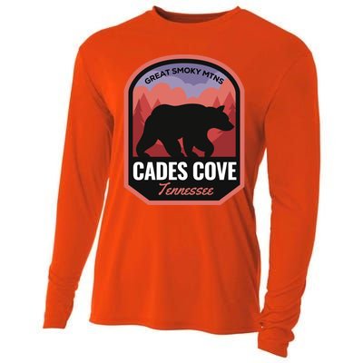 Cades Cove Great Smoky Mtns Tennessee Cute Gift Cooling Performance Long Sleeve Crew