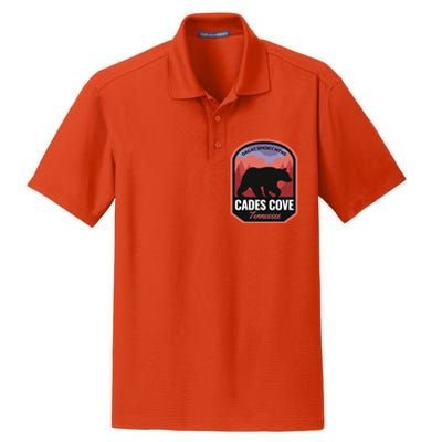 Cades Cove Great Smoky Mtns Tennessee Cute Gift Dry Zone Grid Polo