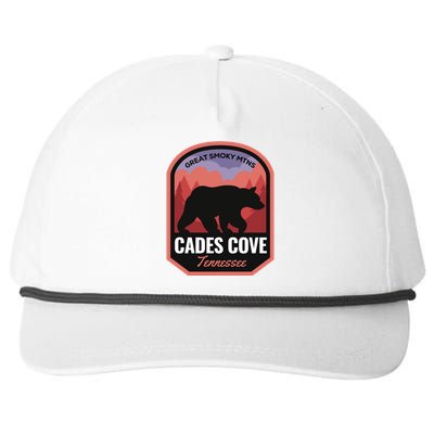 Cades Cove Great Smoky Mtns Tennessee Cute Gift Snapback Five-Panel Rope Hat