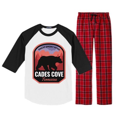 Cades Cove Great Smoky Mtns Tennessee Cute Gift Raglan Sleeve Pajama Set