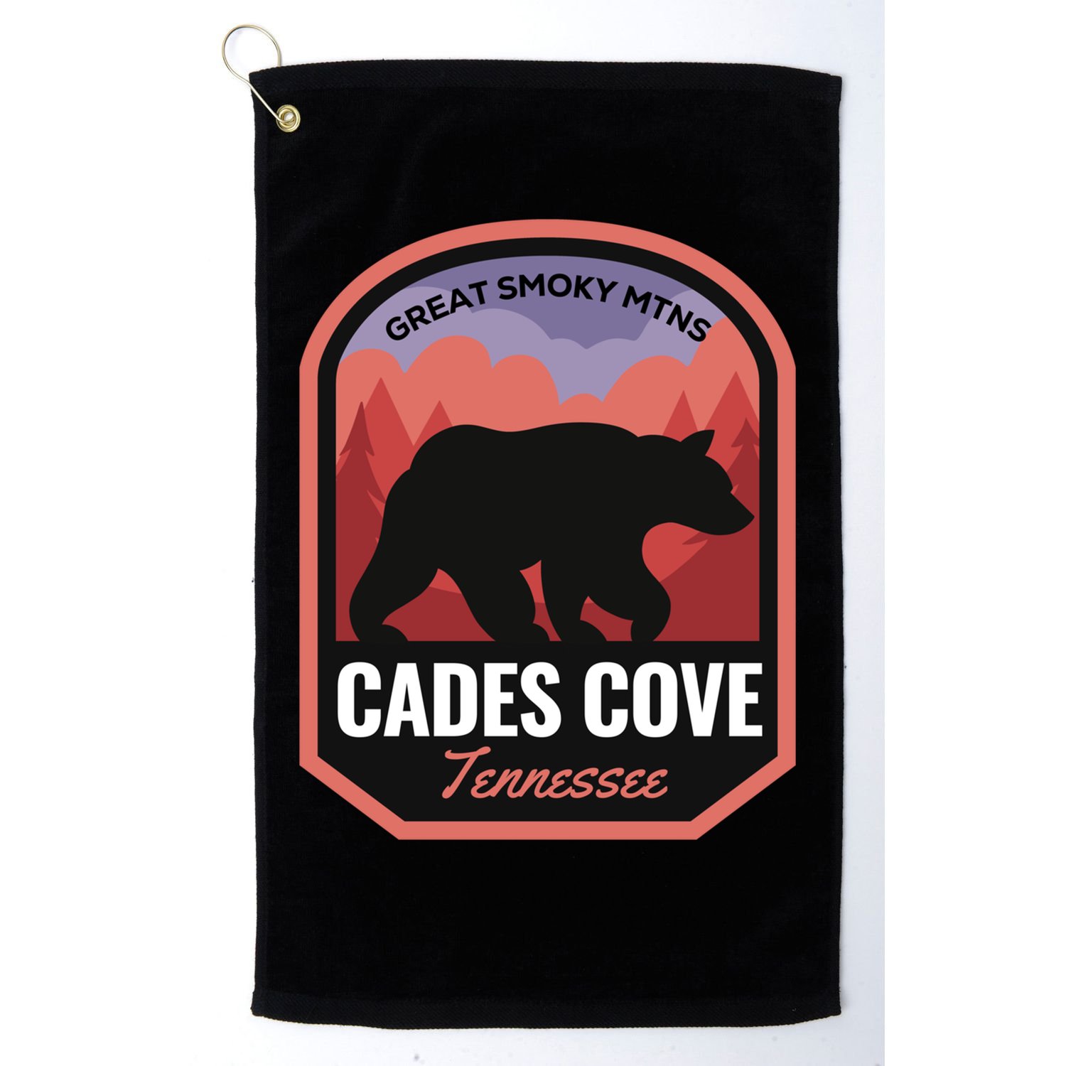 Cades Cove Great Smoky Mtns Tennessee Cute Gift Golf Towel