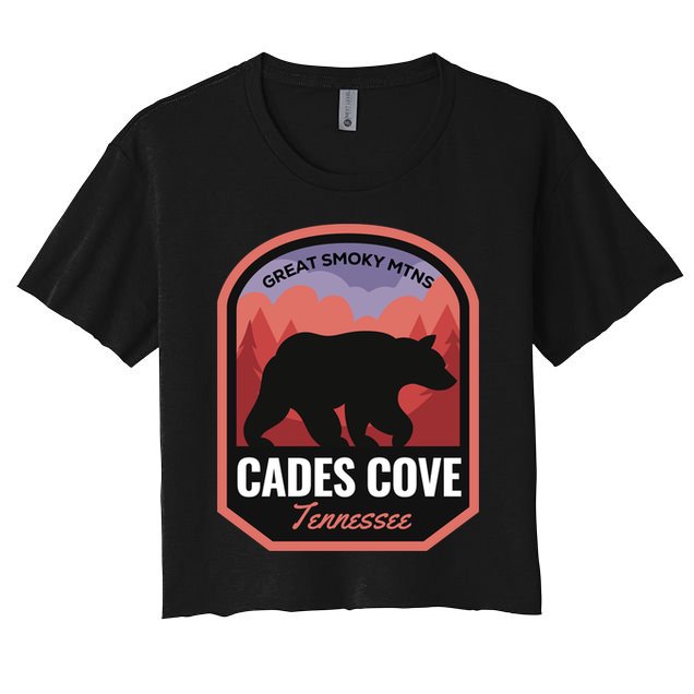 Cades Cove Great Smoky Mtns Tennessee Cute Gift Crop Top