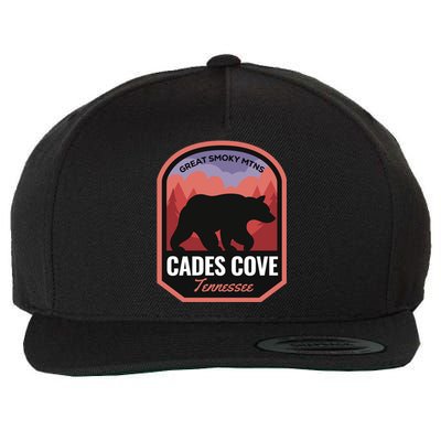 Cades Cove Great Smoky Mtns Tennessee Cute Gift Wool Snapback Cap