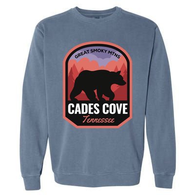 Cades Cove Great Smoky Mtns Tennessee Cute Gift Garment-Dyed Sweatshirt