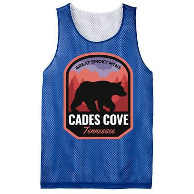 Cades Cove Great Smoky Mtns Tennessee Cute Gift Mesh Reversible Basketball Jersey Tank