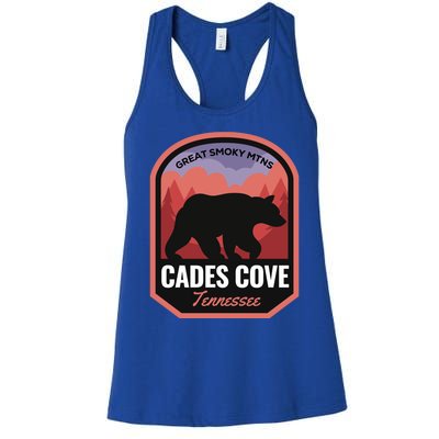 Cades Cove Great Smoky Mtns Tennessee Cute Gift Women's Racerback Tank