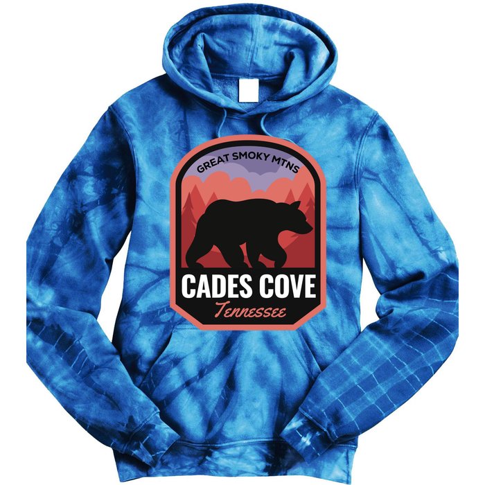 Cades Cove Great Smoky Mtns Tennessee Cute Gift Tie Dye Hoodie