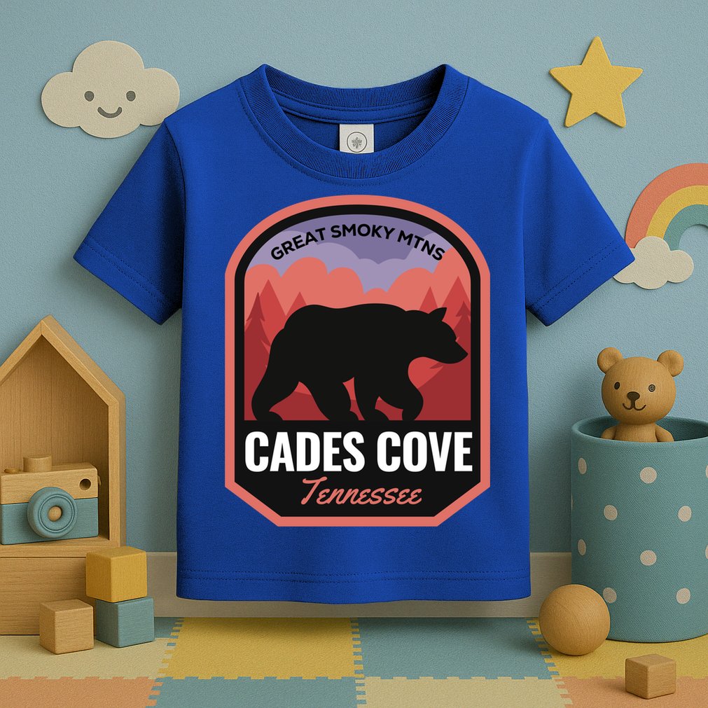 Cades Cove Great Smoky Mtns Tennessee Cute Gift Toddler T-Shirt
