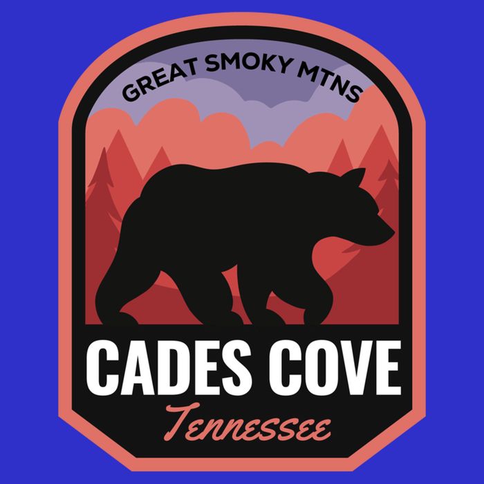 Cades Cove Great Smoky Mtns Tennessee Cute Gift Women's V-Neck T-Shirt