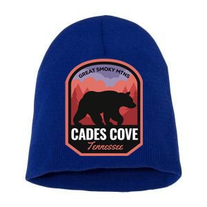 Cades Cove Great Smoky Mtns Tennessee Cute Gift Short Acrylic Beanie