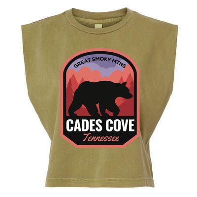 Cades Cove Great Smoky Mtns Tennessee Cute Gift Garment-Dyed Women's Muscle Tee