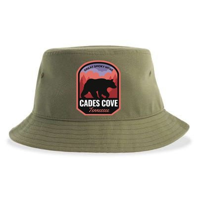 Cades Cove Great Smoky Mtns Tennessee Cute Gift Sustainable Bucket Hat