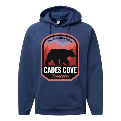 Cades Cove Great Smoky Mtns Tennessee Cute Gift Performance Fleece Hoodie