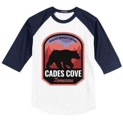 Cades Cove Great Smoky Mtns Tennessee Cute Gift Baseball Sleeve Shirt