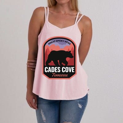 Cades Cove Great Smoky Mtns Tennessee Cute Gift Women's Strappy Tank