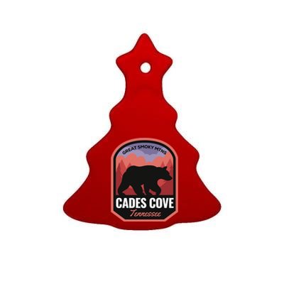 Cades Cove Great Smoky Mtns Tennessee Cute Gift Ceramic Tree Ornament