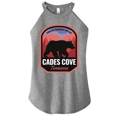 Cades Cove Great Smoky Mtns Tennessee Cute Gift Women's Perfect Tri Rocker Tank