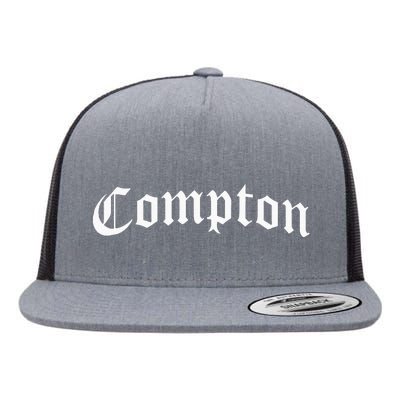 Compton California Gangsta Rap Flat Bill Trucker Hat