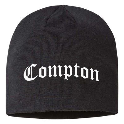 Compton California Gangsta Rap Sustainable Beanie