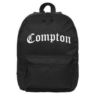 Compton California Gangsta Rap 16 in Basic Backpack
