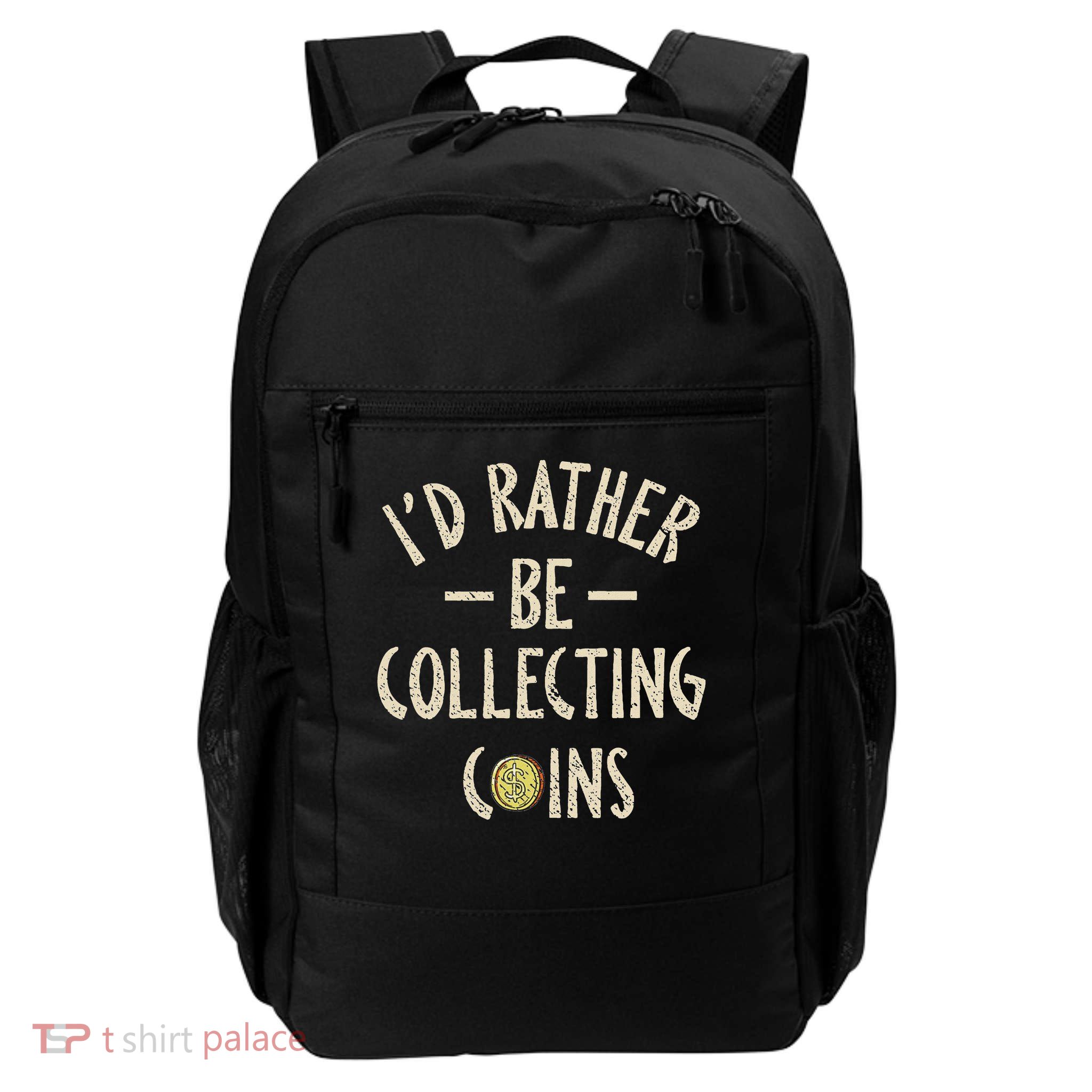 Coin Collector Gifts Funny Coin Collector Daily Commute Backpack
