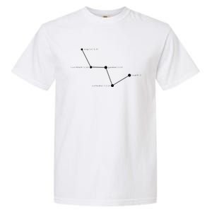 Cassiopeia Constellation Gift Meaningful Gift Astronomy Space Cool Gift Garment-Dyed Heavyweight T-Shirt