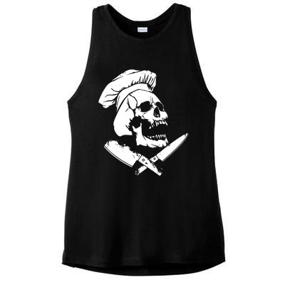 Cool Culinary Gangster Ladies PosiCharge Tri-Blend Wicking Tank