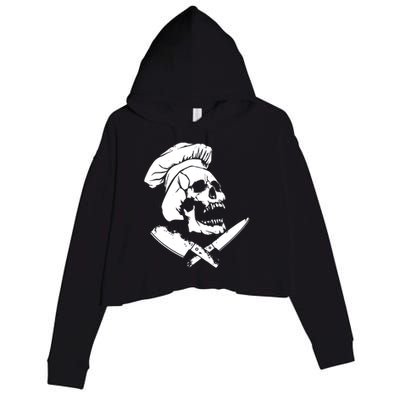 Cool Culinary Gangster Crop Fleece Hoodie