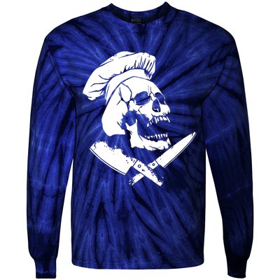 Cool Culinary Gangster Tie-Dye Long Sleeve Shirt