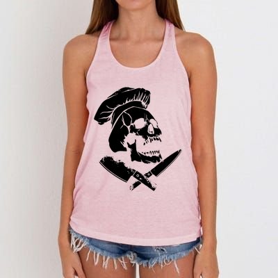 Cool Culinary Gangster Women's Knotted Racerback Tank