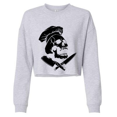 Cool Culinary Gangster Cropped Pullover Crew