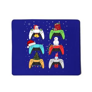 Christmas Controllers Gaming Video Game Santa Claus Gift Mousepad