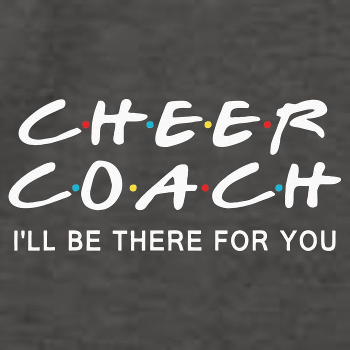 Cheer Coach Gift Cheer Coach Ill Be There For You Vector Backpack