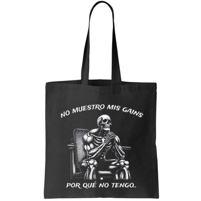 Calacas Chidas Gym Mexican Sayings Bag