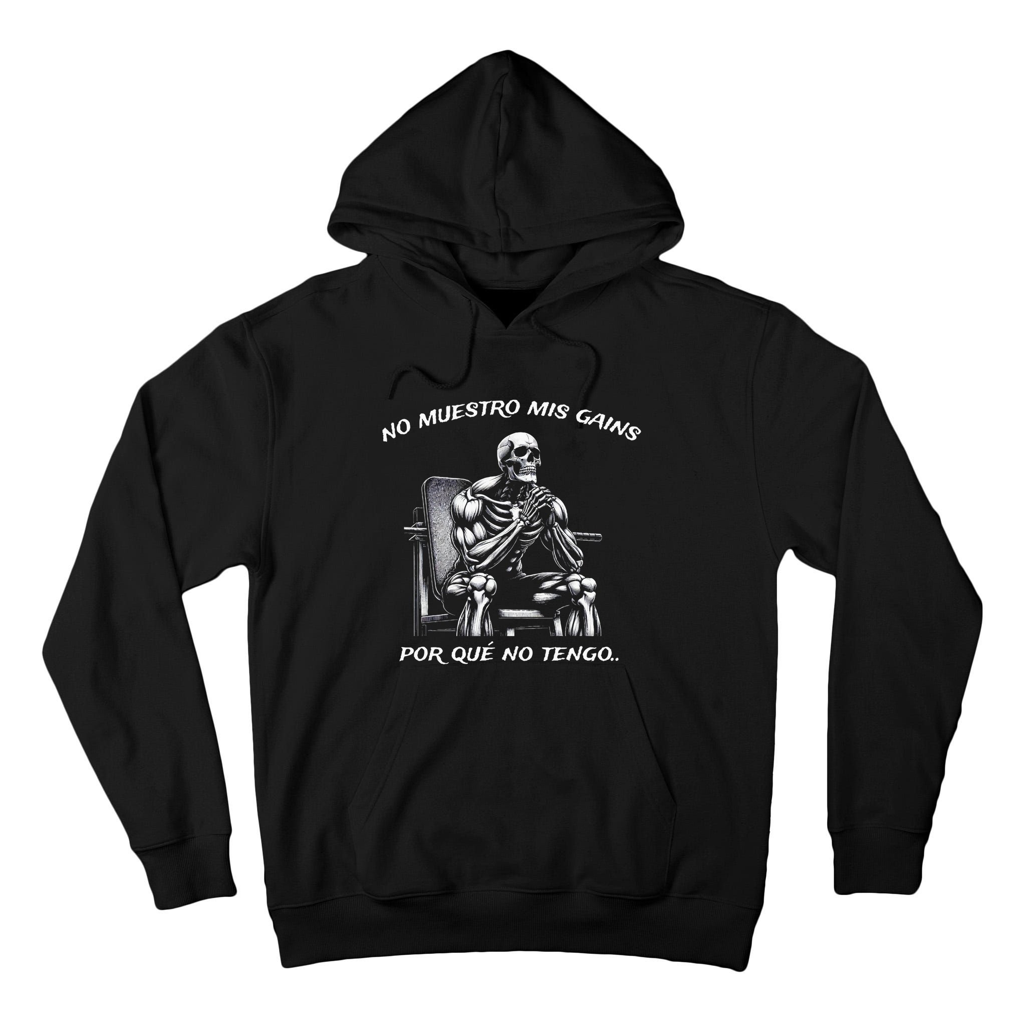 Calacas Chidas Gym Mexican Sayings Tall Hoodie