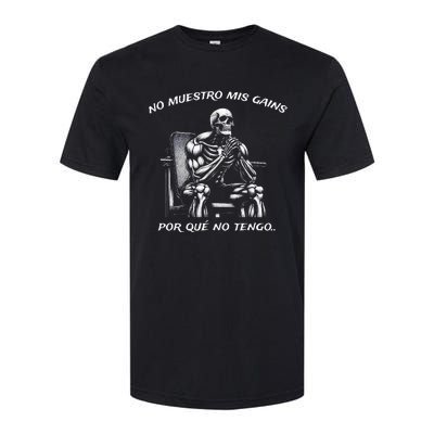 Calacas Chidas Gym Mexican Sayings Softstyle® CVC T-Shirt